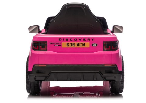 Pojazd Na Akumulator Land Rover Discovery DLS-K06 Różowy LEAN CARS