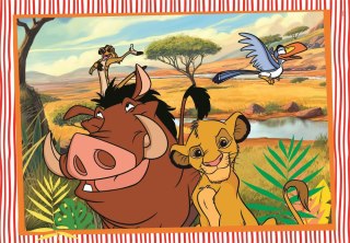Puzzle 2x20 Super Color DISNEY CLASSIC KRÓL LEW I DUMBO Clementoni 24837 Clementoni