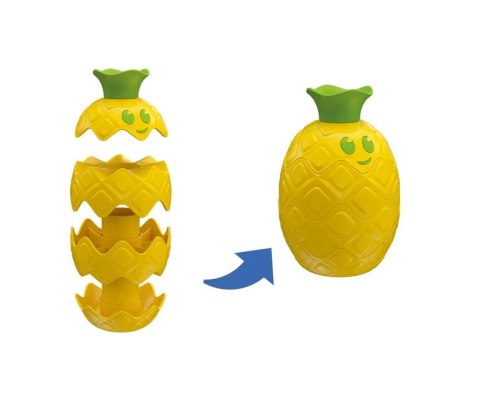 Zabawka Logiczna Kolorowe Owoce Awokado Ananas Pomarańcza Clementoni 17579 Clementoni