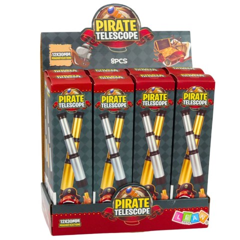 Luneta Piracka Teleskop Regulowany Powiększenie 12 x 30 mm LEAN TOYS