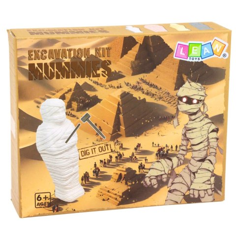 Zestaw Archeologiczny Egipskie Starożytne Wykopaliska Figurki LEAN TOYS