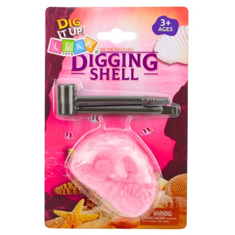 Morski Zestaw Archeologiczny Morskie Skamieniałości Muszle Narzędzia LEAN TOYS