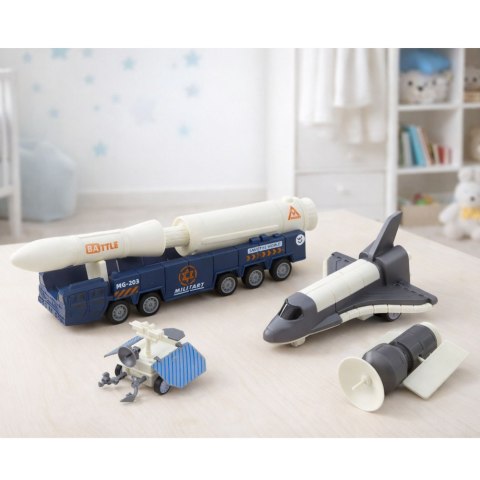 Zestaw Kosmiczny Rakieta Wahadłowiec Satelita Pojazd Transportowy Marka niezdefiniowana