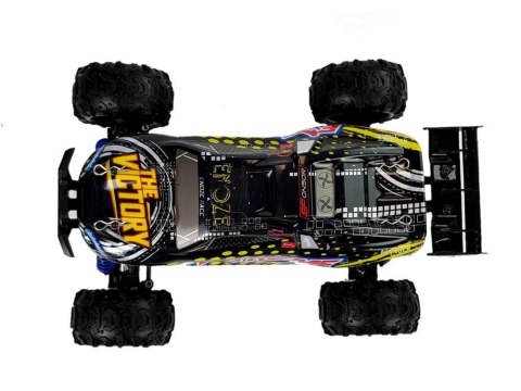 Auto Rajdowe Wyścigowe Zdalnie Sterowane 1:18 Żółte ENOZE 9302E Prędkość 45 km/h LEAN Toys