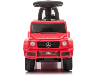 Jeździk Mercedes G-Class 652 Czerwony Dźwięk Klaksonu Silnika LEAN CARS