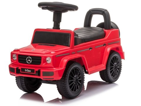 Jeździk Mercedes G-Class 652 Czerwony Dźwięk Klaksonu Silnika LEAN CARS