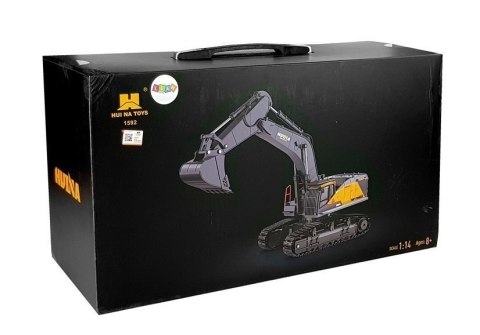 Koparka Zdalnie Sterowana model 1592 HuiNa 1:14 R/C Żółta HUINA