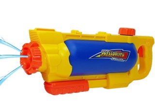 Pistolet na Wodę ze Zbiornikiem 1450 ml Żółto- Niebieski LEAN Toys