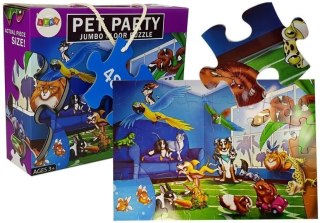 Puzzle Układanka Zwierzęta Domowe 48 elem LEAN Toys