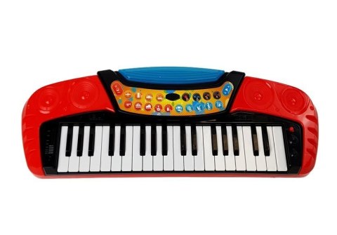 Zestaw Muzyczny 3 w 1 Gitara Keyboard Mikrofon LEAN Toys