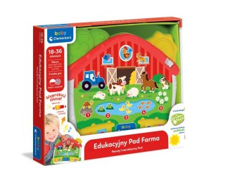 Edukacyjny Pad Farma Wesoły Interaktywny Pad Język Polski Clementoni 50386 Clementoni