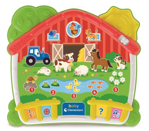 Edukacyjny Pad Farma Wesoły Interaktywny Pad Język Polski Clementoni 50386 Clementoni