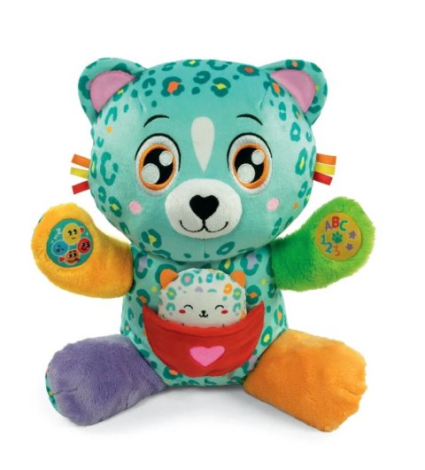 Interaktywne Słodkie Lamparty Troskliwa Mama Czita Język Polski Clementoni 50935 Clementoni