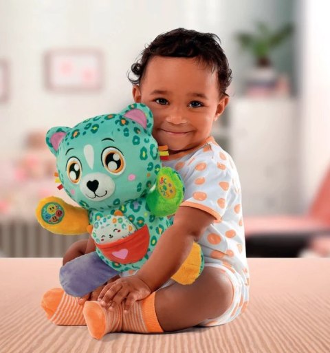 Interaktywne Słodkie Lamparty Troskliwa Mama Czita Język Polski Clementoni 50935 Clementoni