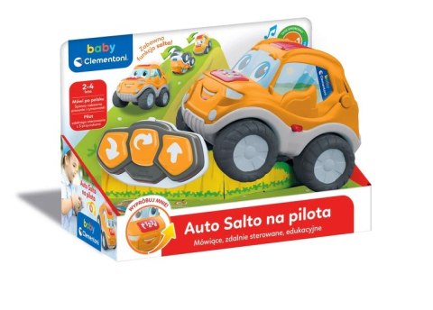 Mówiące Edukacyjne Zdalnie Sterowane Przewrotne Autko Salto Język Polski Clementoni 50936 Clementoni