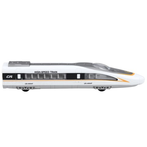 Pociąg Pośpieszny High Speed Otwierane Drzwi Napęd Światła Dźwięki LEAN Toys