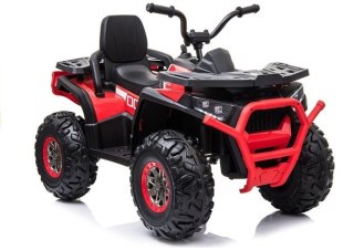Quad na Akumulator XMX607 Czerwony LEAN CARS