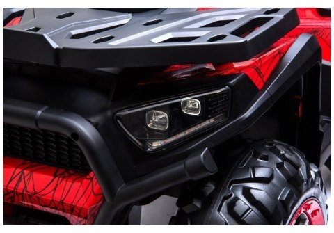 Quad na Akumulator XMX607 Czerwony Lakier Spider LEAN CARS