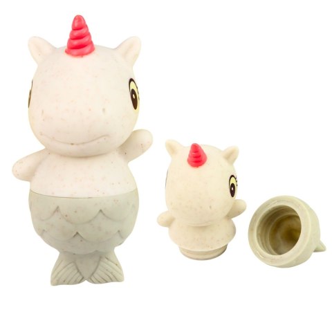 Zestaw Zabawki Do Kąpieli Zwierzątka Syrenki Gumowe 4 szt. LEAN Toys