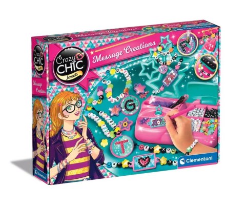 Crazy Chic Pracownia Literkowej Biżuterii Clementoni 18772 Clementoni