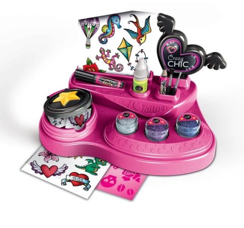 Crazy Chic Zestaw Szalone Tatuaże Clementoni 18771 Clementoni