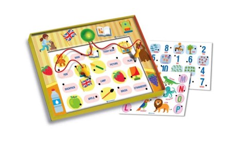 Gra edukacyjna Interaktywny Quiz Angielski Język Polski Clementoni 50943 Clementoni