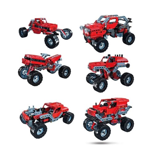 Naukowa Zabawa Klocki Laboratorium Mechaniki Monster Truck Język Polski Clementoni 50062 Clementoni