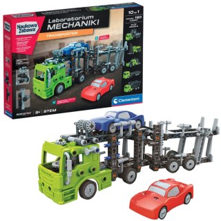 Naukowa Zabawa Klocki Laboratorium Mechaniki Transporter Język Polski Clementoni 50249 Clementoni