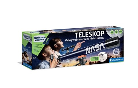 Naukowa Zabawa Teleskop NASA 300x Język Polski Clementoni 50756 Clementoni