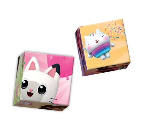 Zestaw Edukacyjny Puzzle Memo Klocki KOCI DOMEK GABI Clementoni 18319 Clementoni