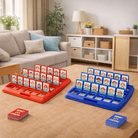 Gra Towarzyska Rodzinna Planszowa Zgadnij Kto 96 el. LEAN Toys