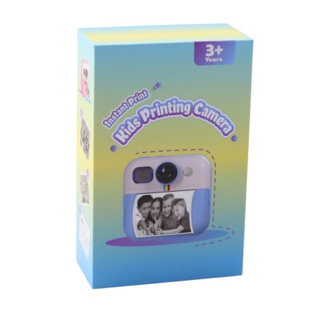 Aparat Natychmiastowy z Drukarką Termiczną Gry 3 Rolki Różowy Jednorożec LEAN Toys