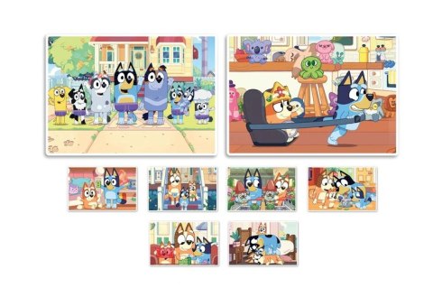 Zestaw Edukacyjny Puzzle Memo Klocki BLUEY Clementoni 18320 Clementoni