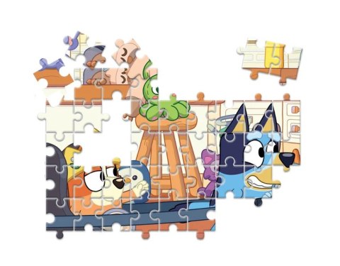Zestaw Edukacyjny Puzzle Memo Klocki BLUEY Clementoni 18320 Clementoni