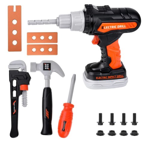 Zestaw Majsterkowicza Narzędzia W Torbie Wiertarko Wkrętarka 25 el. LEAN Toys