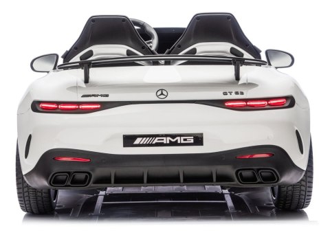 Auto Na Akumulator Mercedes GT63 AMG DK-GT63 24V Biały LEAN CARS