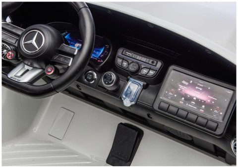 Auto Na Akumulator Mercedes GT63 AMG DK-GT63 24V Biały LEAN CARS