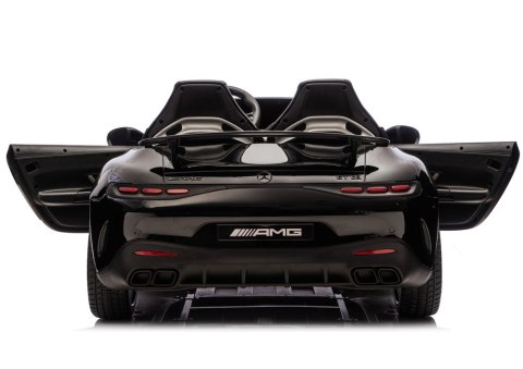 Auto Na Akumulator Mercedes GT63 AMG DK-GT63 24V Cichy Silnik Czarny LEAN CARS