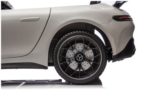 Auto Na Akumulator Mercedes GT63 AMG DK-GT63 24V Lakierowany Jasno Szary LEAN CARS