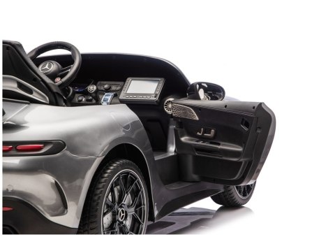 Auto Na Akumulator Mercedes GT63 AMG DK-GT63 24V Szary Lakierowany LEAN CARS