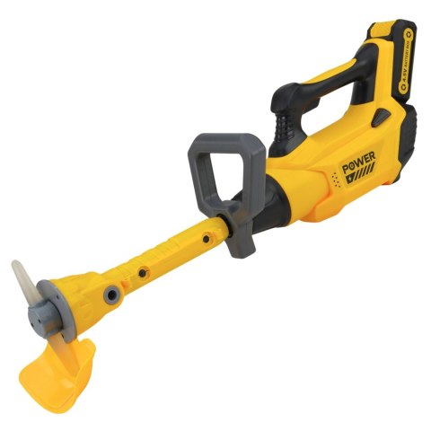 Podkaszarka Ogrodowa Dla Dzieci Dźwięki Światła Gumowe Ostrze Żółta LEAN Toys