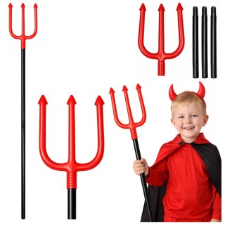 Widły Diabła Halloween Rekwizyt Do Przebrania Diabła 112 cm LEAN TOYS