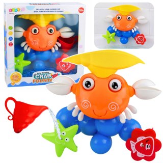 Zestaw Do Kąpieli Krab Fontanna Zabawka Interaktywna Z Przyssawkami LEAN Toys