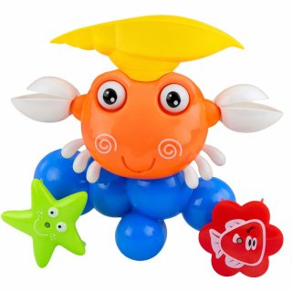 Zestaw Do Kąpieli Krab Fontanna Zabawka Interaktywna Z Przyssawkami LEAN Toys