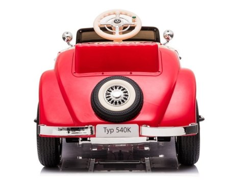 Auto na Akumulator Mercedes 540K Czerwony LEAN CARS