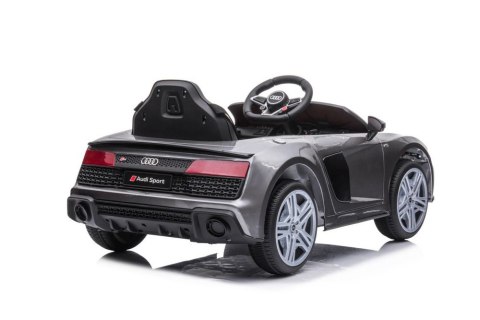 Auto Na Akumulator Audi R8 Lift A300 Srebrne LEAN CARS