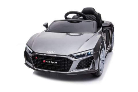 Auto Na Akumulator Audi R8 Lift A300 Srebrne LEAN CARS