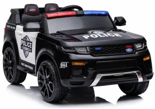 Auto Na Akumulator BBH-021 Policyjne Czarne LEAN CARS