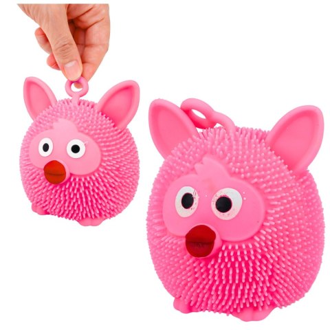 Gniotek Sensoryczny Do Odbijania Ściskania Zwierzątko Światło LED Mix Kolor LEAN TOYS