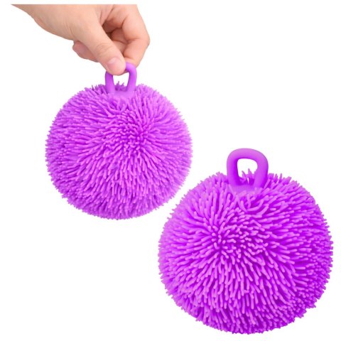 Piłka Sensoryczna Gniotek Antystresowy Do Odbijania Światło LED Mix Kolor LEAN TOYS